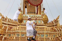 Linh cữu Vua Thái Lan Bhumibol sắp được hỏa táng