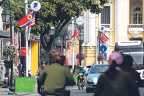 Ảnh Việt Nam chuẩn bị cho Thượng đỉnh Mỹ-Triều trên báo nước ngoài