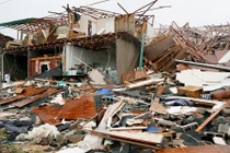 Khiếp cảnh tượng siêu bão Harvey tàn phá bang Texas, Mỹ