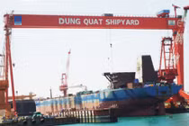 3 phương án xử lý tồn tại ở Nhà máy đóng tàu Dung Quất