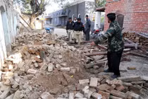 Thương vong mới nhất trong thảm họa động đất ở Nam Á