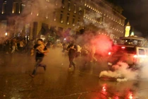 Cảnh sát trấn áp người biểu tình ở thủ đô Lebanon 