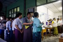 30 triệu cử tri Myanmar đi bỏ phiếu trong kỳ bầu cử lịch sử