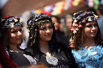 Dàn “bóng hồng” xinh đẹp trong lễ hội văn hóa của người Kurd