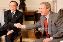 Hình ảnh nguyên Thủ tướng Phan Văn Khải bên các nguyên thủ thế giới