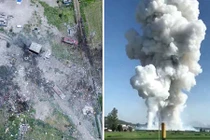 Tan hoang hiện trường nổ kho pháo hoa kinh hoàng ở Mexico