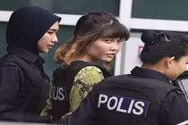 Đoàn Thị Hương tới sân bay tái hiện nghi án Kim Jong Nam