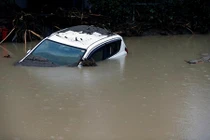 Chùm ảnh lũ lụt kinh hoàng ở Nhật Bản