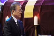 Ông Kim Jong-un chia buồn việc mẹ Tổng thống Hàn Quốc qua đời