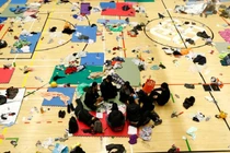 Giật mình “nơi ăn chốn ở” của người biểu tình trong trường đại học Hong Kong