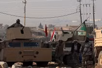 Hình ảnh quân đội Iraq mở mặt trận mới đánh IS ở Mosul
