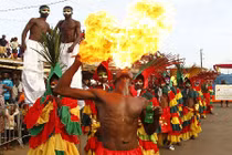 Hoành tráng lễ hội Carnival Popo ở Bờ Biển Ngà
