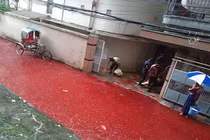 Cận cảnh “dòng sông máu” trên đường phố thủ đô Dhaka