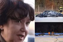 Hiện trường rơi trực thăng ở Đức, nữ triệu phú Nga thiệt mạng