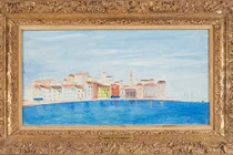 Cận cảnh tranh vẽ giá hơn 300 triệu của Tổng thống Trump