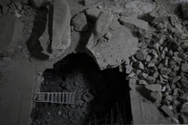 Cảnh tan hoang ở thành phố Mosul trong chiến tranh