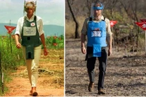 Hoàng tử Harry thăm bãi mìn Angola cố Công nương Diana từng đến