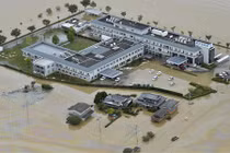 Cảnh Nhật Bản chìm trong biển nước vì mưa lũ