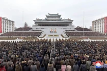 “Biển người” Triều Tiên tuần hành khẳng định quyết tâm trong năm mới