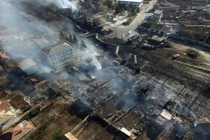 Hình ảnh kinh hoàng vụ nổ tàu ở Bulgaria