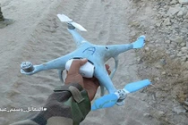 Ảnh: Quân đội Syria bắn hạ UAV của khủng bố thân al-Qaeda