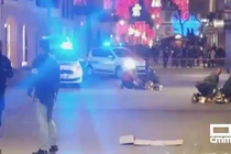 Hiện trường xả súng đẫm máu tại chợ Giáng sinh ở Pháp