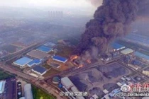 Hiện trường nổ nhà máy điện Trung Quốc 21 người chết