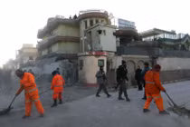 Hiện trường vụ Taliban tấn công sứ quán TBN ở Kabul