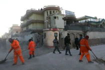 Hiện trường vụ Taliban tấn công sứ quán TBN ở Kabul