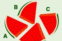 Trắc nghiệm tâm lý: Bạn sẽ ăn miếng dưa hấu nào?