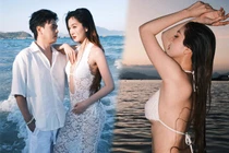 Vợ nam ca sĩ ở trong biệt thự 23 tỷ diện bikini cực táo bạo sau 3 tháng sinh con khiến CĐM “bỏng mắt”
