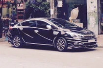 Cận cảnh Kia K3 độ Batmobile "xấu nhất Vịnh Bắc Bộ"