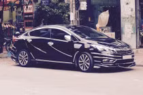 Cận cảnh Kia K3 độ Batmobile "xấu nhất Vịnh Bắc Bộ"