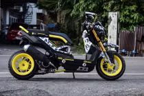 Honda Zoomer X độ “siêu độc” của dân chơi Thái