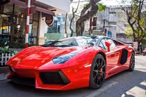 Siêu xe Lamborghini Aventador Roadster 24 tỷ “đại náo” HN