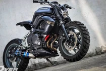 "Soi" môtô Kawasaki ER-6N độ phong cách Mad Max 