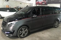 Xe van hạng sang Mercedes V220 CDI độ body độc nhất VN