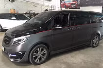 Xe van hạng sang Mercedes V220 CDI độ body độc nhất VN