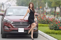 Mẫu Việt “đọ sắc” bên Hyundai Tucson phiên bản 2016