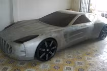 Người Việt tự chế tạo "siêu xe" Aston Martin One-77