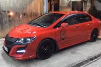 Xưởng độ Việt “tự chế” Honda Civic phong cách Acura NSX 