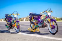 “Xế cọp” Honda Wave và Dream siêu ấn tượng tại Sài Gòn