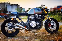 Thợ Sài Gòn độ Honda CB750 "siêu chất" với 50 triệu