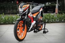 "Xế nổ" gần 100 triệu Honda Sonic 150R độ tại Sài Gòn