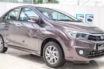Sedan cỡ nhỏ Malaysia, máy Toyota giá chỉ 278 triệu