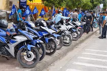 300 “xế nổ” Yamaha Exciter rầm rộ đổ về Hà Tĩnh