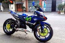 Exciter 135 độ X1R "siêu khủng" của dân chơi Vĩnh Phúc