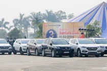 Hơn 50 xe SantaFe chào mừng sinh nhật Fe CLUB