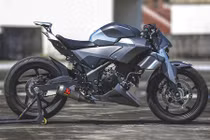 Xem xe môtô Honda CBR250R “biến hình” robot siêu khủng