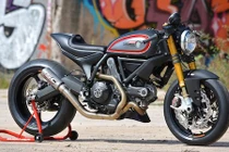 Môtô Ducati Scrambler độ cafe racer toàn đồ chơi “khủng“